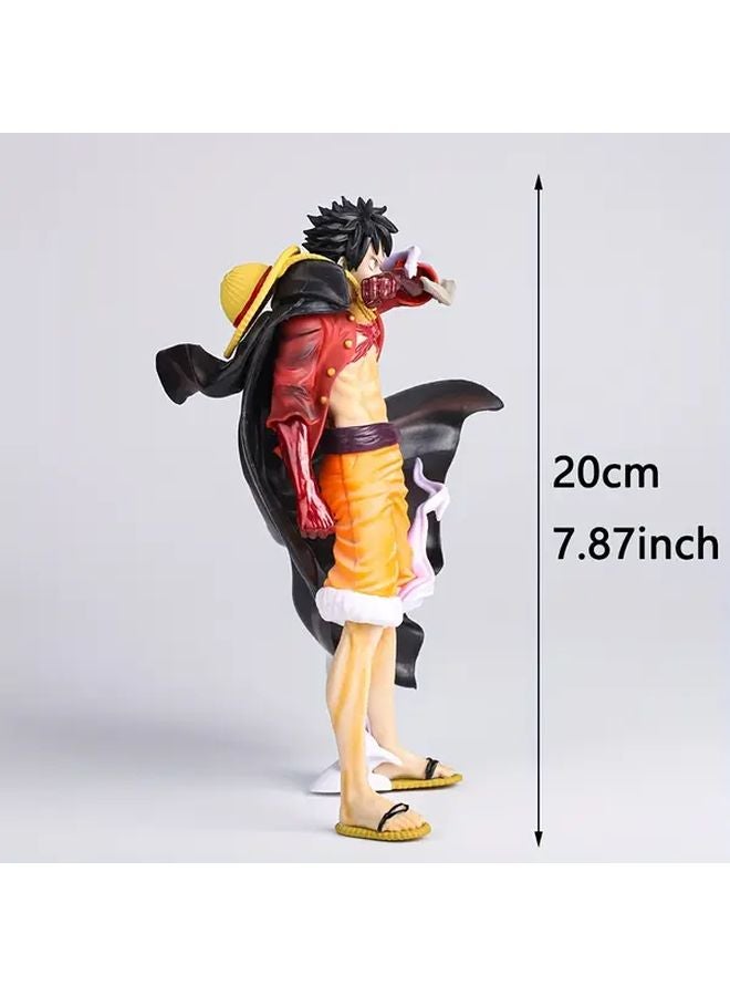 One Piece Luffy Gear Second Blow Air Fly Anime Figure Statue 7 87 Inch Chibi Collectible - Image 2